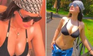 Amisha Patel Bikini Look