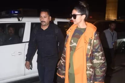 Deepika Padukon oversize jacket