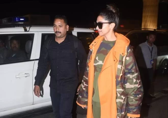 Deepika Padukon oversize jacket