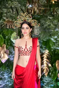 Urfi Javed saree look