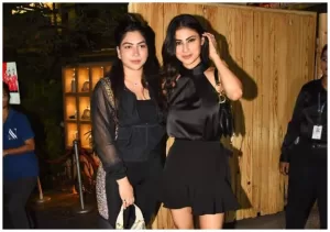 Mouni Roy in black