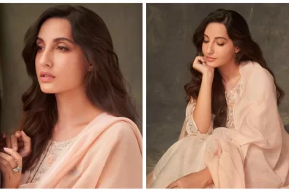 Nora Fatehi Desi Look