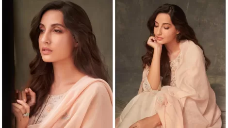 Nora Fatehi Desi Look