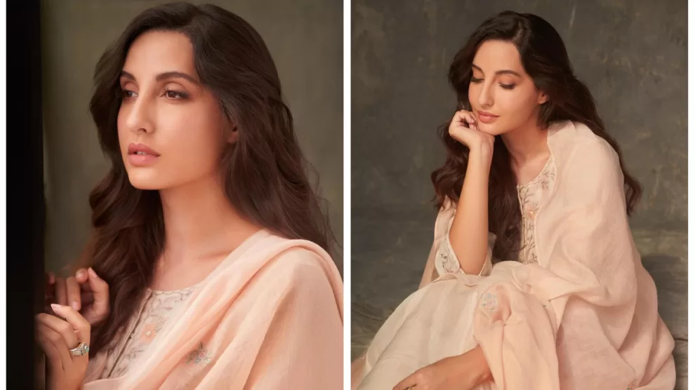 Nora Fatehi Desi Look