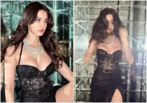 Disha Patani in Black