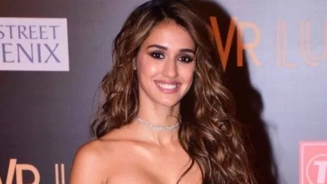 Disha Patani in Black