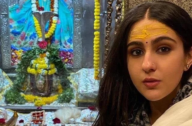 Sara Ali Khan in Ujjain