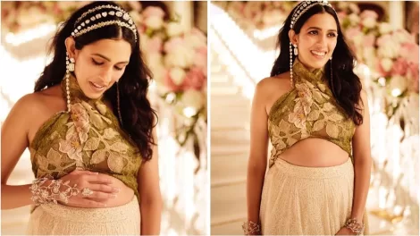 Shloka Mehta baby bump