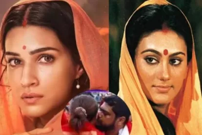 Kriti Sanon-Om Raut Kiss Controversy