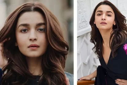 Alia Bhatt holding Sandal
