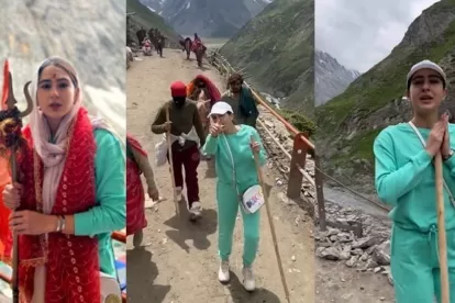 Sara Ali Khan Amarnath Yatra
