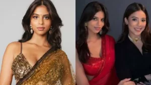 Suhana Khan Saree Look