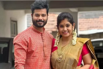 Sruthi Shanmuga Husband Death