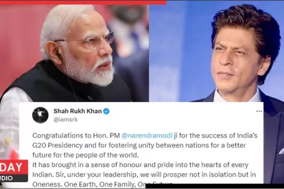 Shahrukh Khan tweet on G20