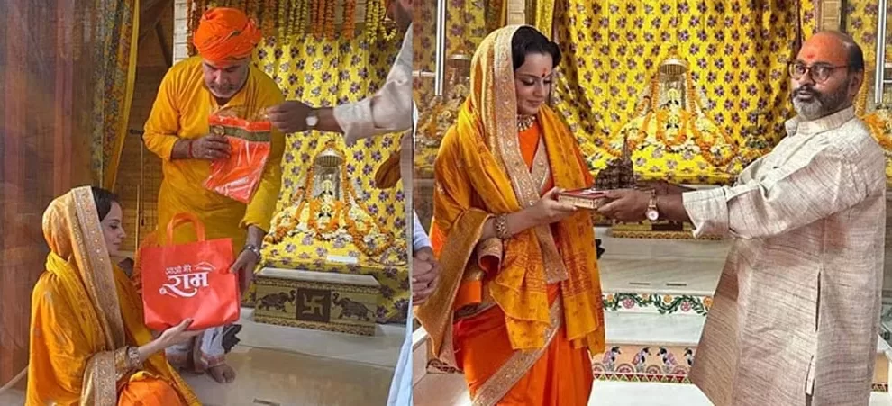 Kangana Ranaut Ramleela Darshan