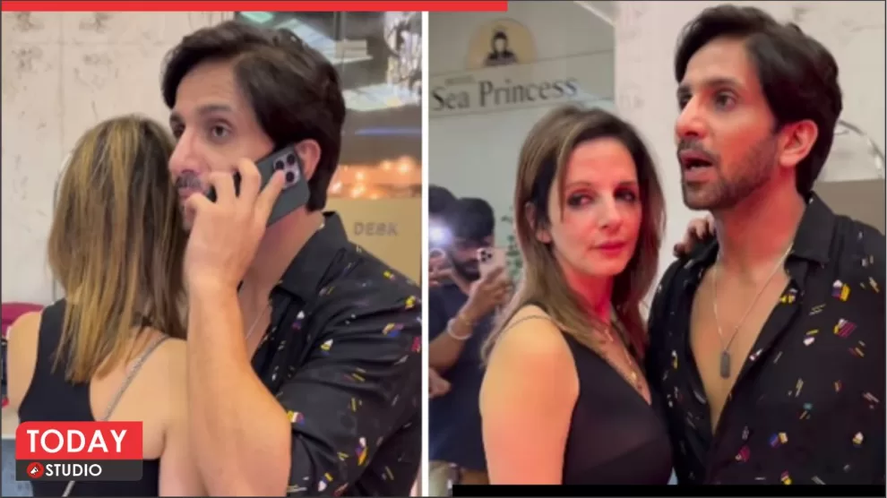 Sussanne Khan With Boyfriend video