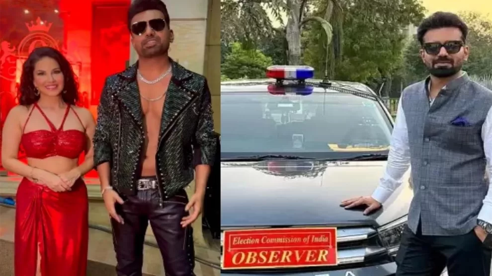 Sunny Leone and Abhishek