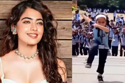 Rashmika Dance on Sami Sami
