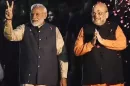Celebration in BJP Headquarters