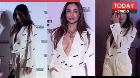 Malaika Arora Braless Look